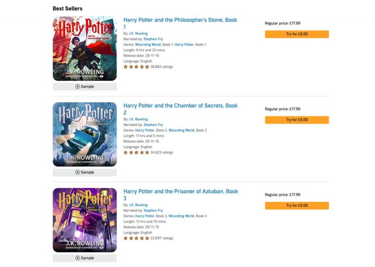 The Delight Of Listening To Harry Potter Audiobooks