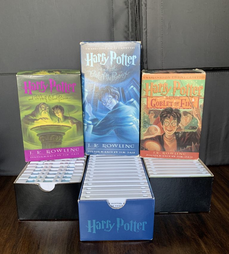 Are The Harry Potter Audiobooks Available In Audio Cassette Format?