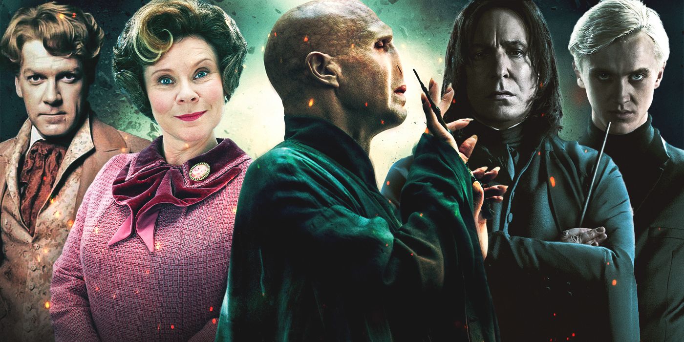 Who are the main villains in Harry Potter?