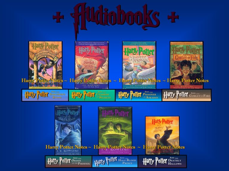 Are There Different Editions Of The Harry Potter Audiobooks?