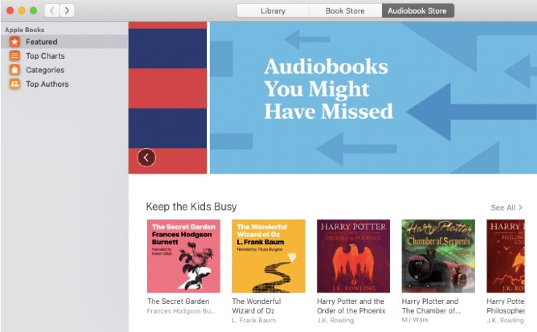 Can I Listen To Harry Potter Audiobooks On My Mac?